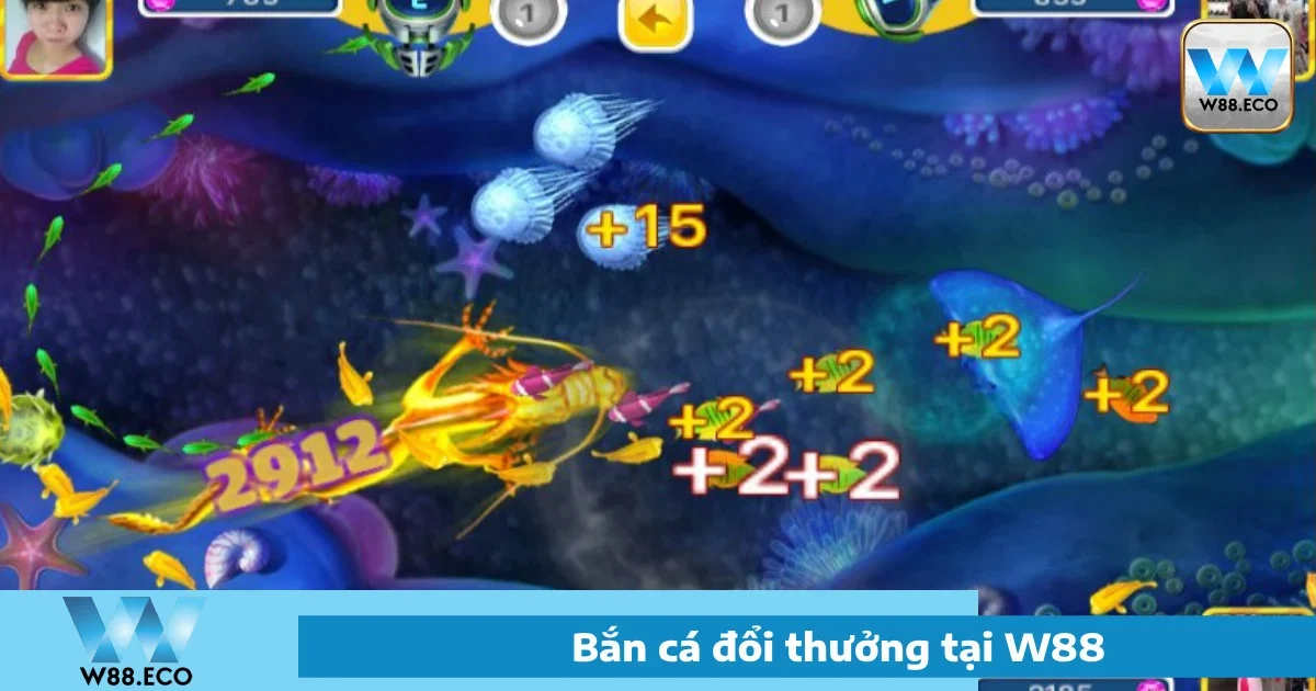 Bắn Cá W88 - Trải Nghiệm Thế Giới Giải Trí Đầy Màu Sắc 2 Điểm nổi bật của trò chơi Bắn cá W88